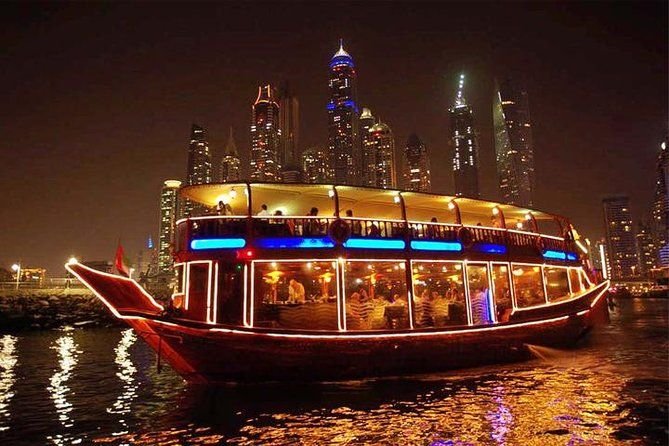 Arrival in Dubai | Dhow Marina Cruise Experience